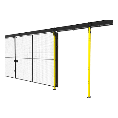 Flexible cable chain for sliding doors